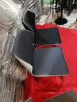 Saitin Kujerun Abincin Fata Mai Fadi - Fari - 1