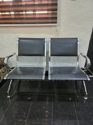 Neatly Used Heavy-Duty 2-Seater Reception Chair