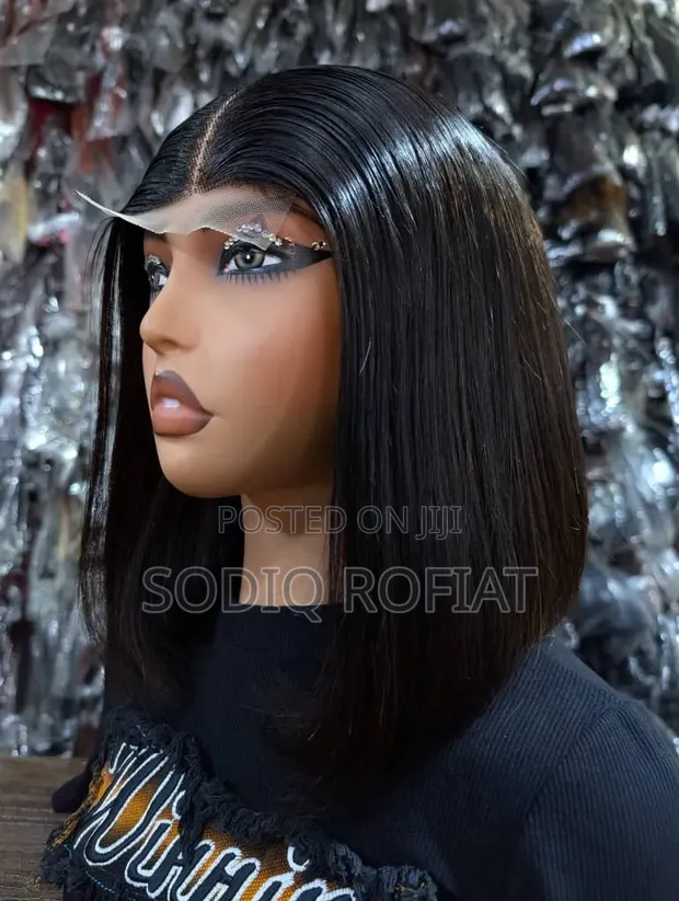 12" 4x4 Closure Bob Wig - 1