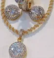 Saitin Kayan Kwalliya na Diamond Gold Silver - 2