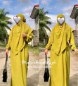 Wholesale & Retail Turkish Hijabs - Black, Wine, Navy - 3