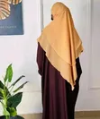 Wholesale & Retail Turkish Hijabs - Black, Wine, Navy - 4
