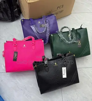 Women's Premium Designer Tote Bag - Genuine Leather