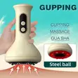 Rechargeable Gua Sha Massager with Suction Cups - 2