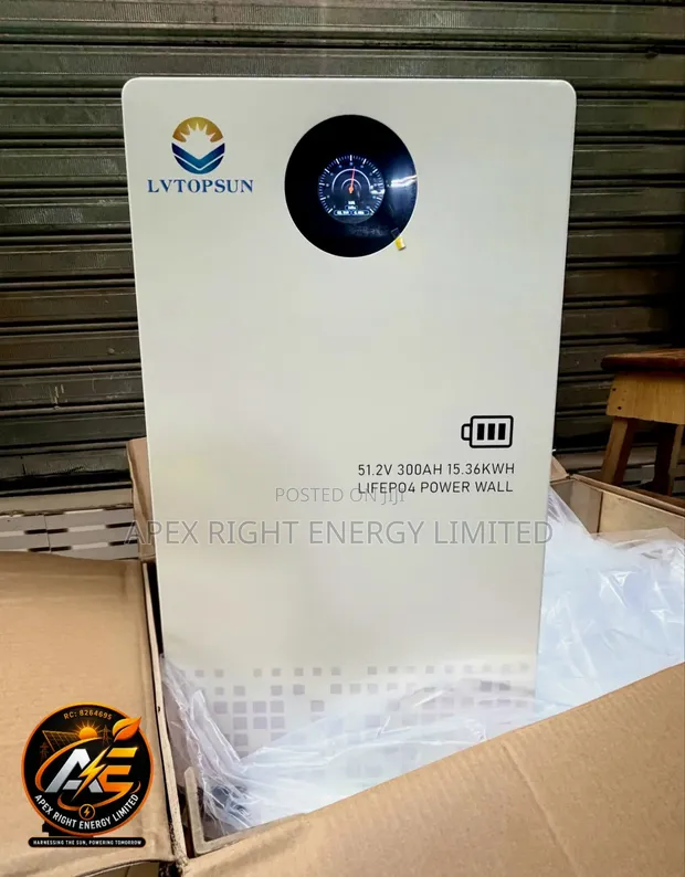 15.36kWh Lvtopsun Lithium Ion Baturi - Garanti na Shekaru 5 - 1