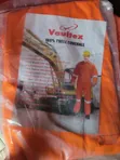 Vaultex Non-Fire Cotton Coverall - Orange - 1