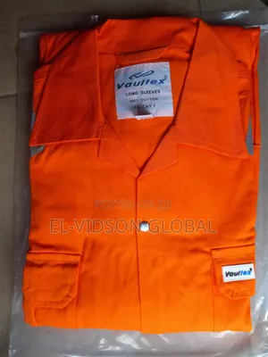 Vaultex Non-Fire Cotton Coverall - Orange