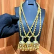 Twist Chain da Pendant - Bakin Karfe - 1