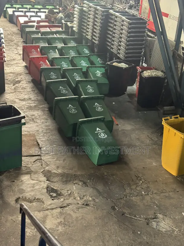 120 Liters Agiville Durable Waste Bin - 1