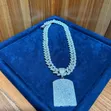 Iced Out Zirconia Chain da Pendant - 2