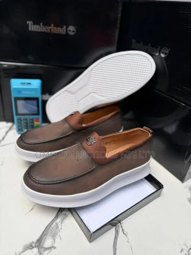 Takalman Hannun Namiji na Timberland Brown Leather - 1