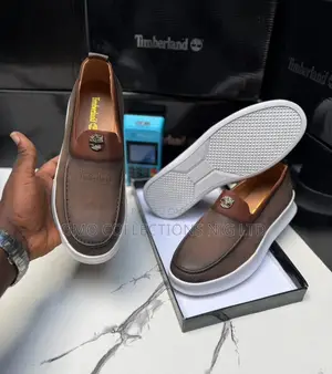 Takalman Hannun Namiji na Timberland Brown Leather