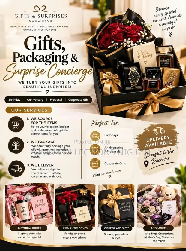 Surprise Gift Packaging & Delivery Service - 1