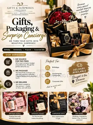 Surprise Gift Packaging & Delivery Service