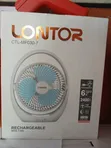 7-inch Lontor Rechargeable Table Fan - 2