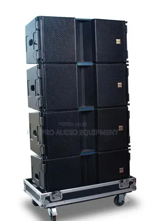 FBA W212N Compact Double 12" Line Array Speakers