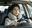 Foldable Inflatable Ergonomic Neck Pillow - 2