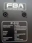 FBA Professional P-312 3-Way Line Array System - 2