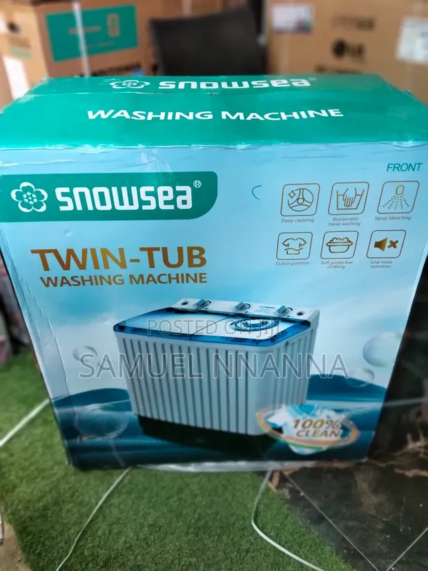 Snowsea 8KG Twin-Tub Washing Machine - 1