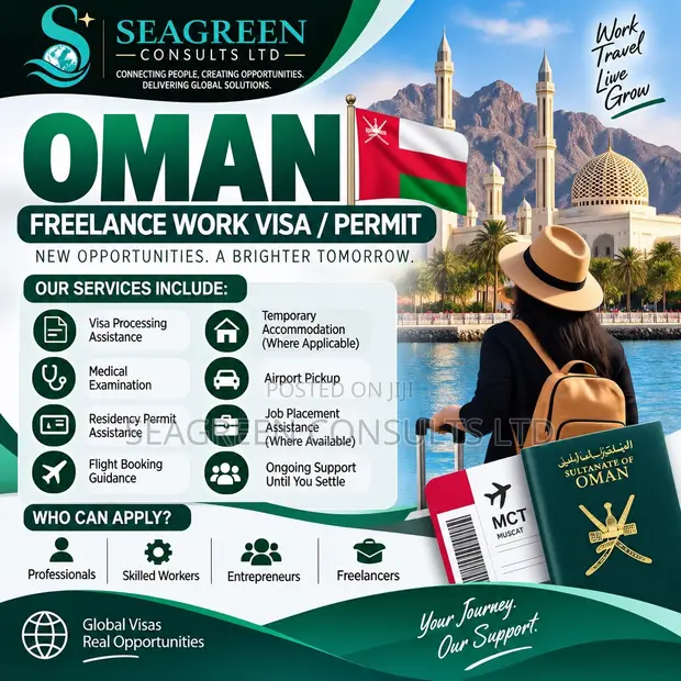 Oman Work Visa & Relocation Assistance - 1