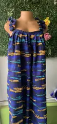 Armless Ankara Bubu Gown - 2