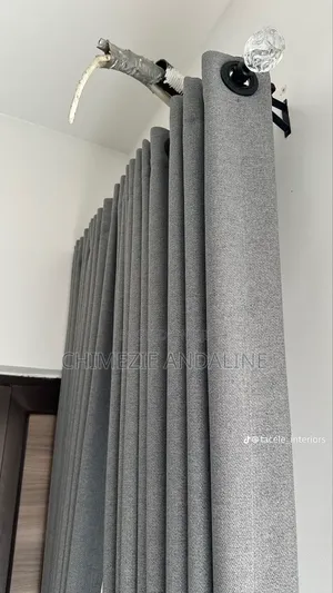 Home Interiors Multicolor Fabric Curtains (Set of 2)