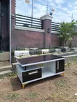 Home Interiors Center Table with Glass Top - 3