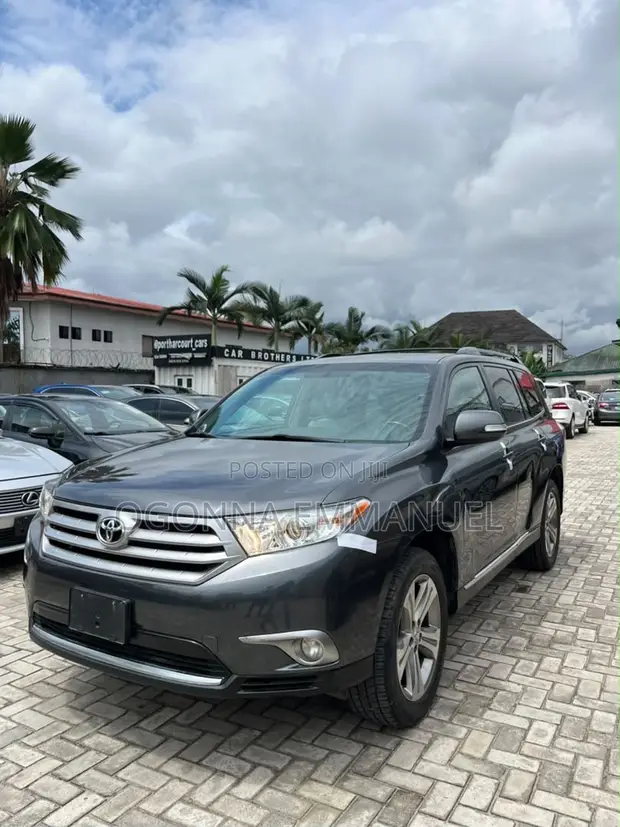 Toyota Highlander Limited 2011 Gray - 1