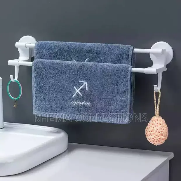 Premium Wall-Mounted Double Towel Rack - VIP Brand - 1