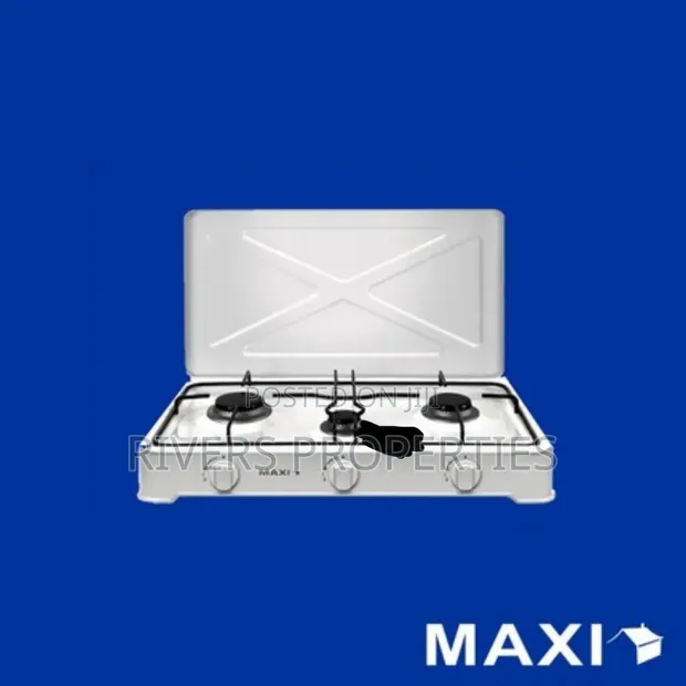 3-Burner Tabletop Gas Cooker (Farin) - 1