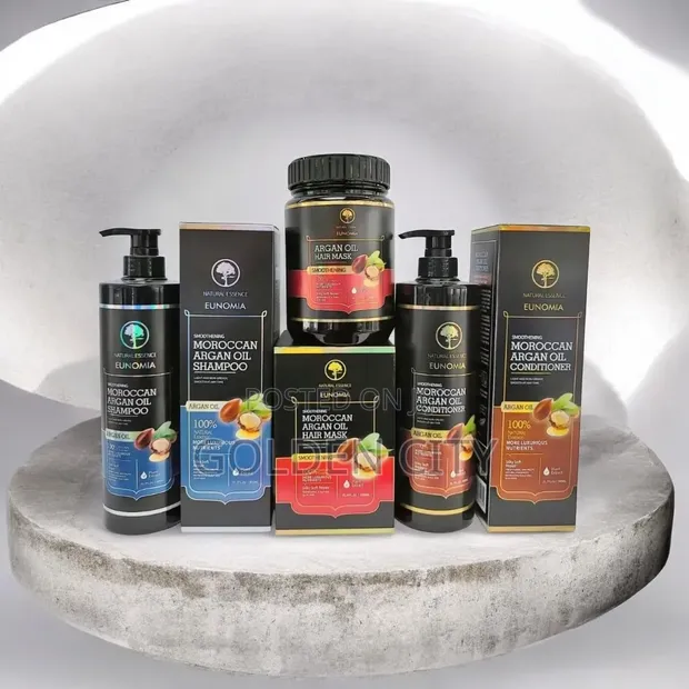 Eunomia Moroccan Argan Mai Zai Gyara Gashi - 1