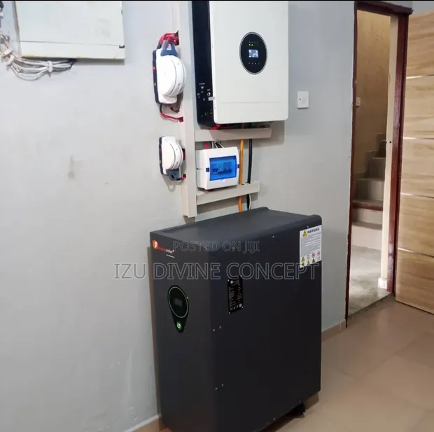 25kWh Lithium Batteries with 12kVA Ivem Hybrid Inverter - 1