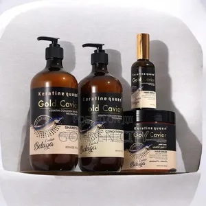 Keratine Queen Gold Caviar Hair Care Set