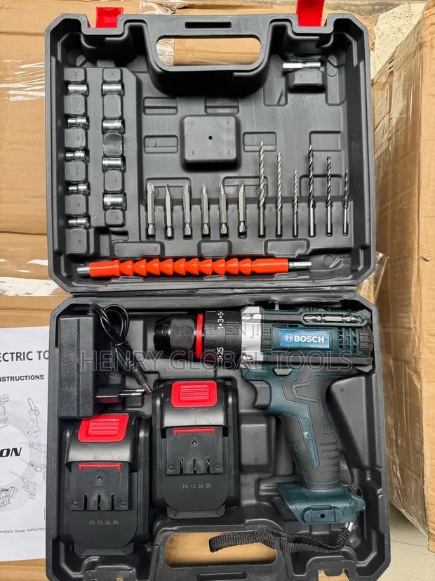 Bosch 128V Cordless Drill/Driver Tool Kit - 1