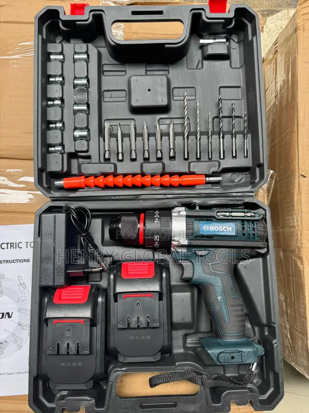 Bosch 128V Cordless Drill/Driver Tool Kit - 1
