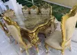 Royal Dining Set Mai Zama 8 - Katako Mai Zare Zinariya - 2