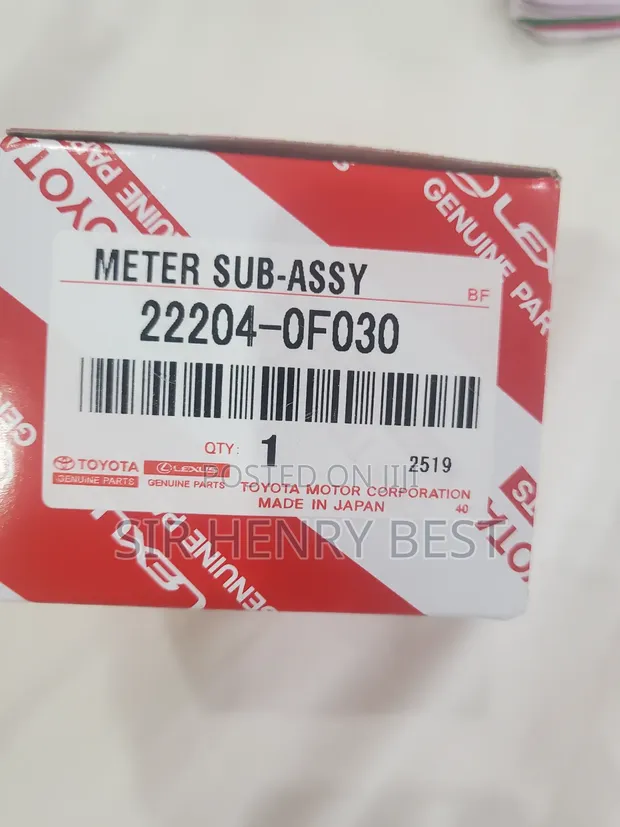 Genuine Toyota/Lexus Air Flow Mass Sensor (GX 460, Tundra, Sequoia, Tacoma) - 1