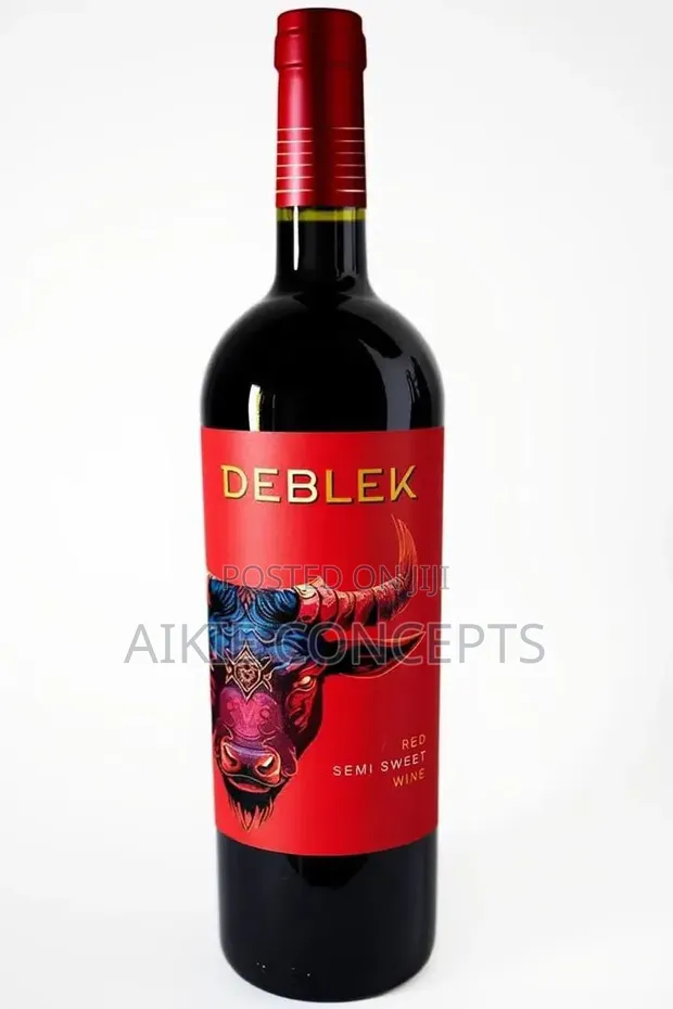Deblek Red Wine - Semi-Sweet - 1