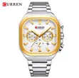 CURREN Men's Luxury Chronograph Watch - 2