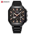 CURREN Men's Luxury Chronograph Watch - 4