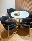 Home Interiors 3 Seater Dining Set - 2