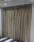 Plain and Pattern Turkish Curtains (Set of 2) - 1