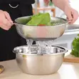 6-Piece Stainless Steel Sieve Basket Mesh Food Strainer Set - 3
