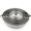 6-Piece Stainless Steel Sieve Basket Mesh Food Strainer Set - 4