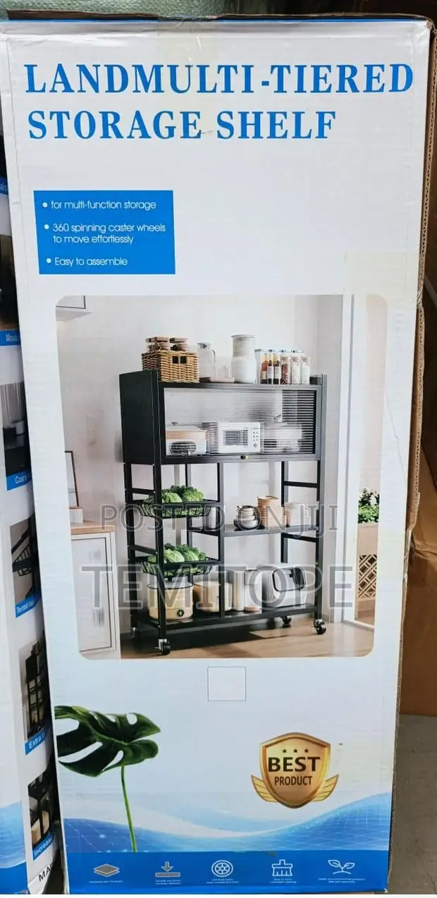 2-Tier Mai Ayyuka Da Yawa Na Ajiyar Kaya - 1