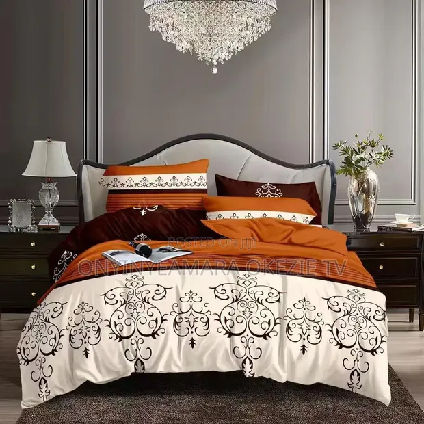4x6 Flowered Duvet Set - Brand New - 1