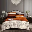 4x6 Flowered Duvet Set - Brand New - 1
