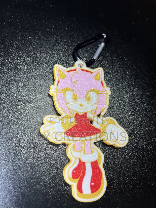 Custom 3D Printed Character Bag Clip - 1