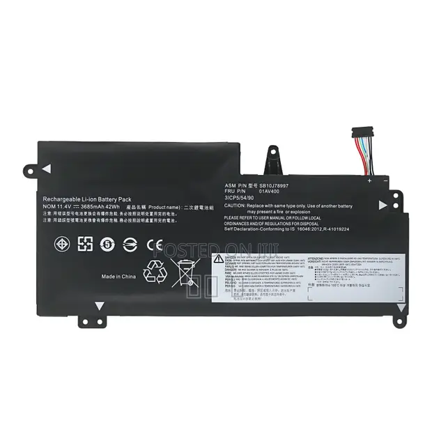 New Lenovo Laptop Battery SB10K97592 (01AV401/402, 01AV435/436/437) - 1