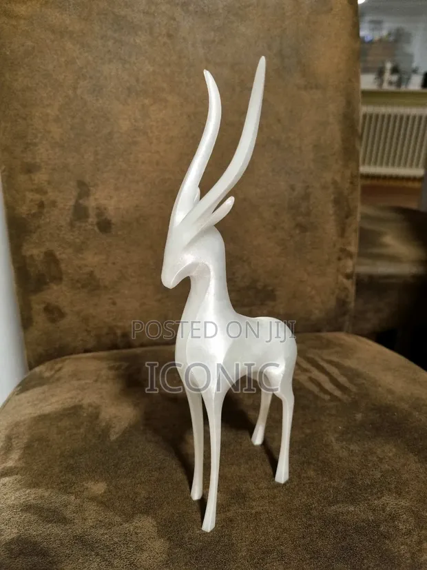 Abstract Antelope Patronus 3D Printed Decor - 1